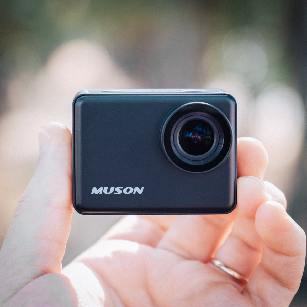 MUSON(ムソン) アクションカメラ 4K/60fps 超高画質 40M防水